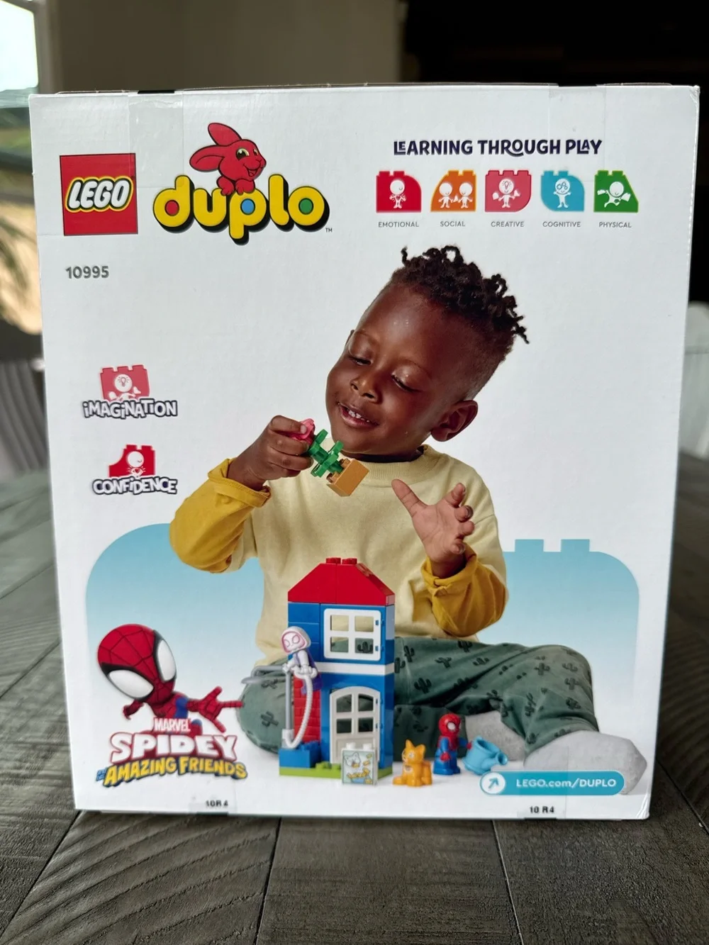 LEGO DUPLO Marvel Spider-Man's House Building Toy Spidey Amazing Friends Playset